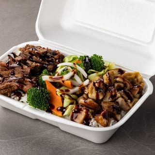 #5 Combo Beef & Chicken Teriyaki